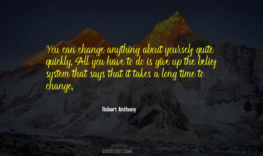 Time To Change Quotes #1689130