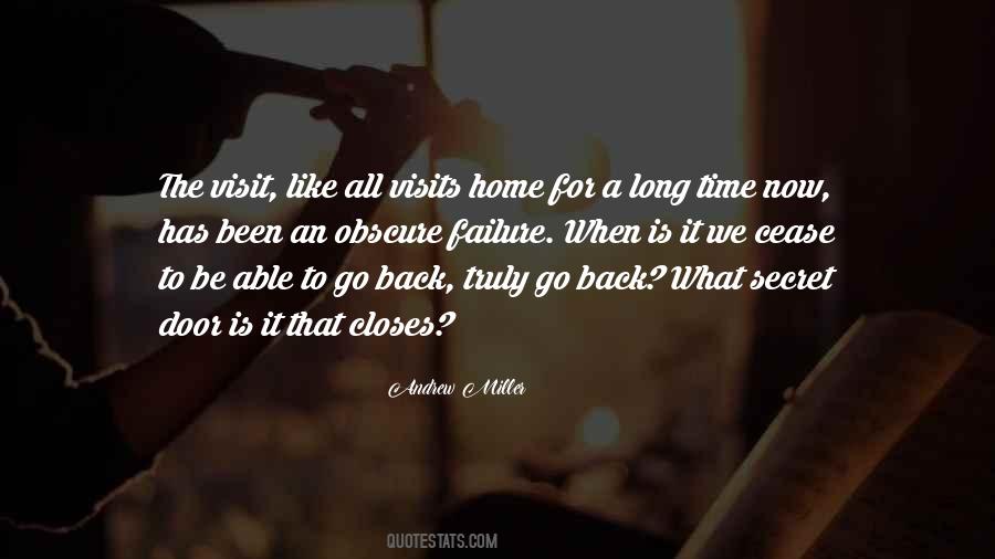 Time To Go Back Home Quotes #688347