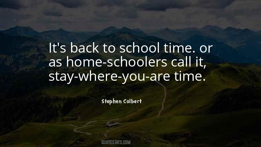 Time To Go Back Home Quotes #717481