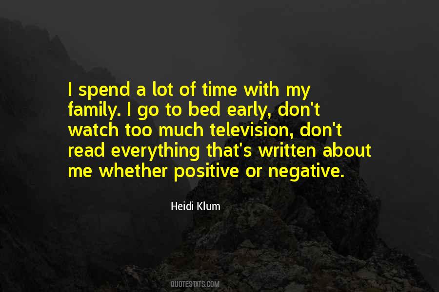 Time To Go To Bed Quotes #243218