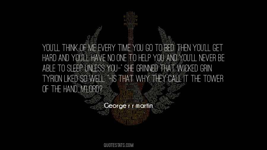 Time To Go To Bed Quotes #609277