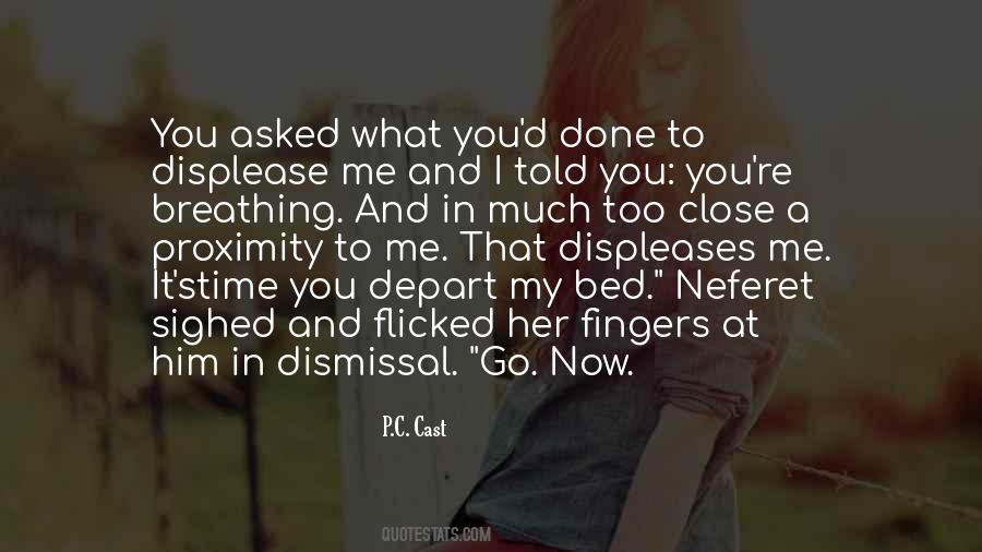 Time To Go To Bed Quotes #861165