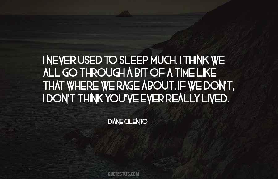 Time To Go To Sleep Quotes #1007752