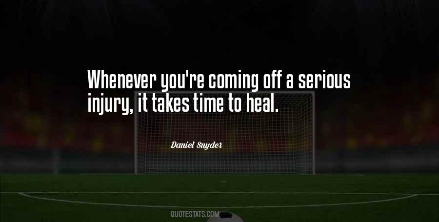 Time To Heal Quotes #629166
