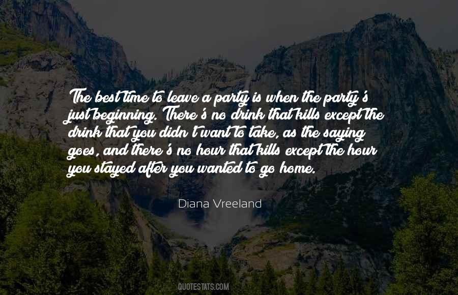 Time To Leave Quotes #1672449