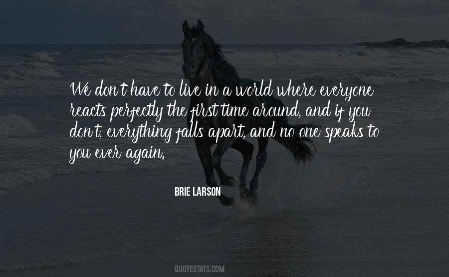 Time To Live Again Quotes #278926