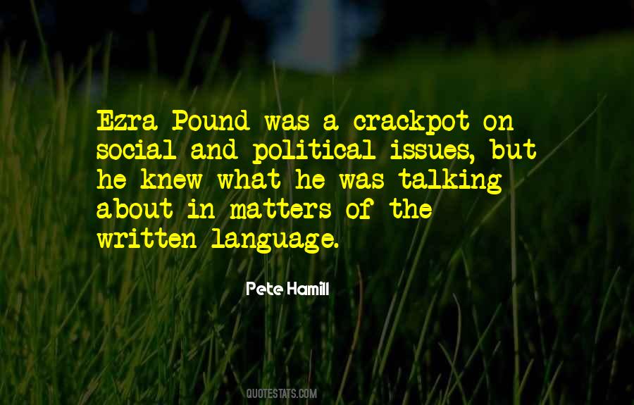 Quotes About Ezra Pound #1435604