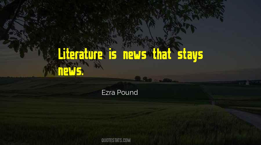 Quotes About Ezra Pound #200402