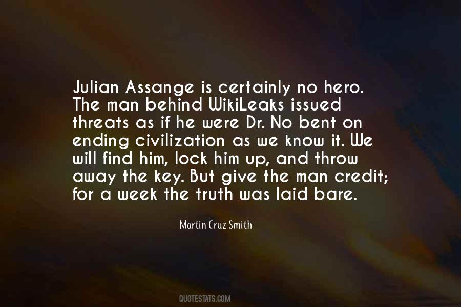 Quotes About Julian Assange #1804849