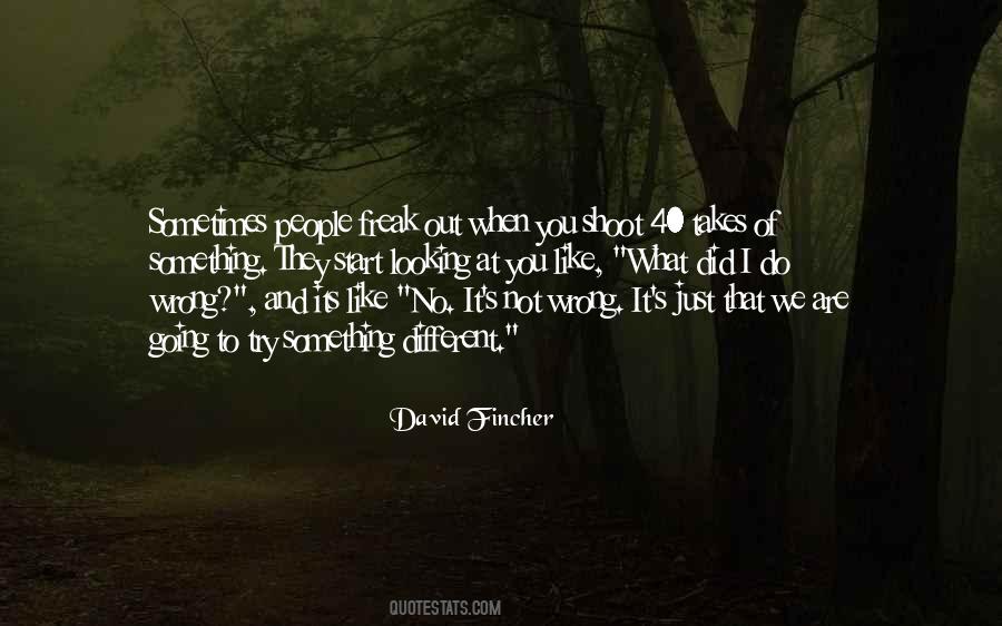 Quotes About David Fincher #1170716