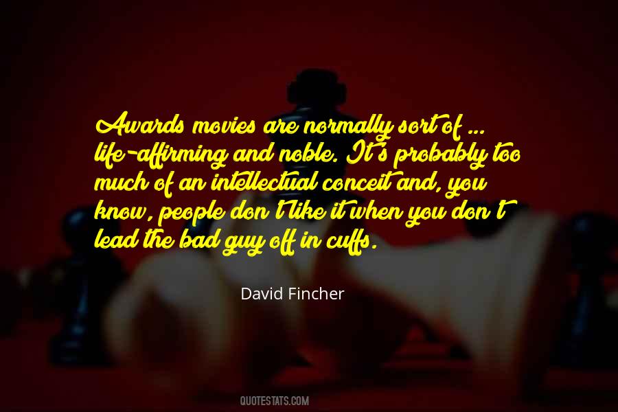 Quotes About David Fincher #605431