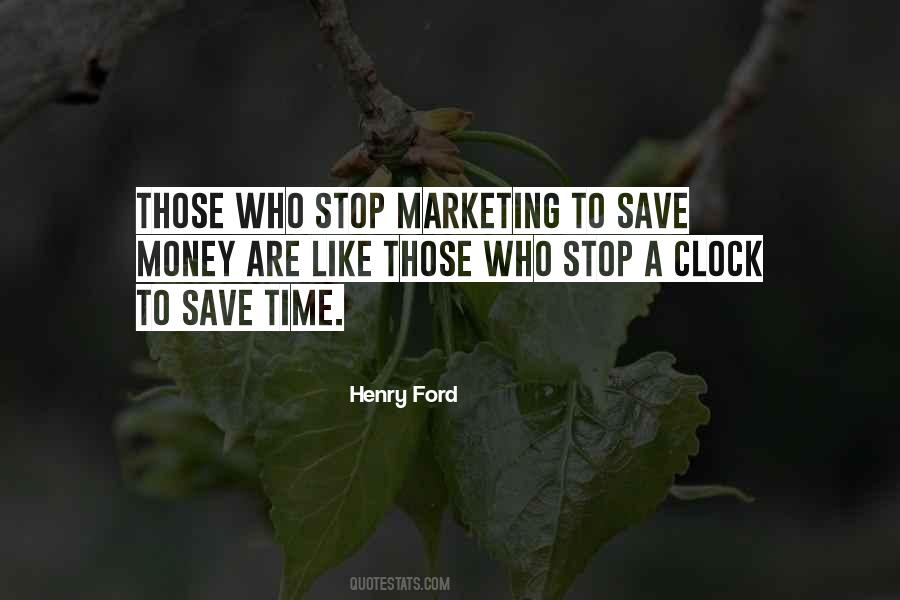 Time To Save Money Quotes #195885