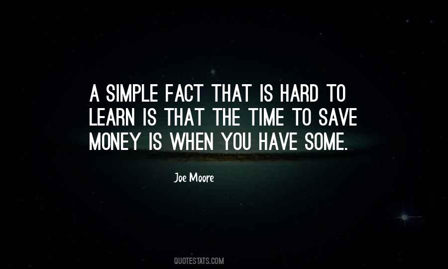 Time To Save Money Quotes #753881