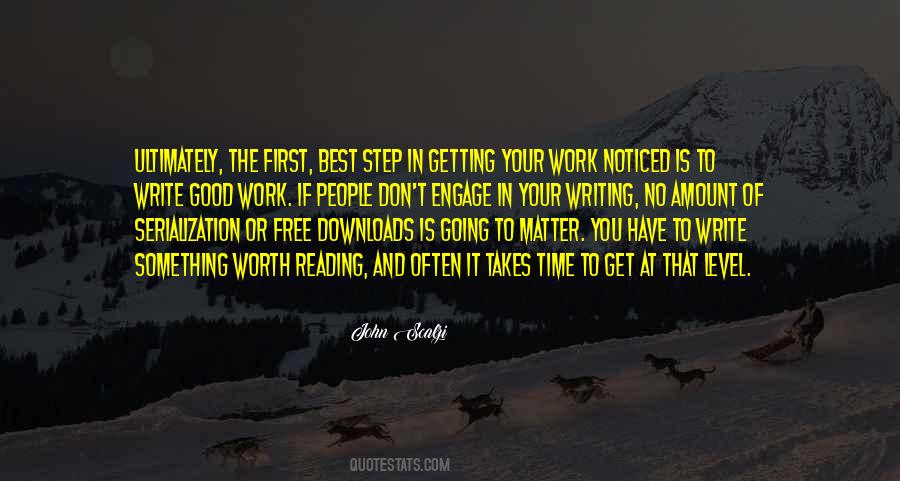 Time To Step It Up Quotes #1872124