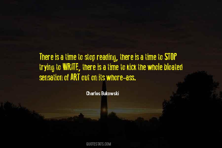 Time To Stop Quotes #111086