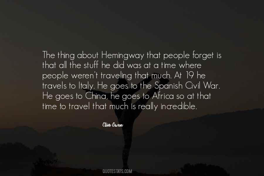Time To Travel Quotes #552906