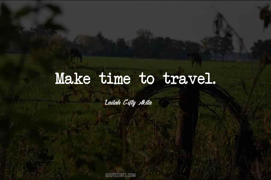 Time To Travel Quotes #569864