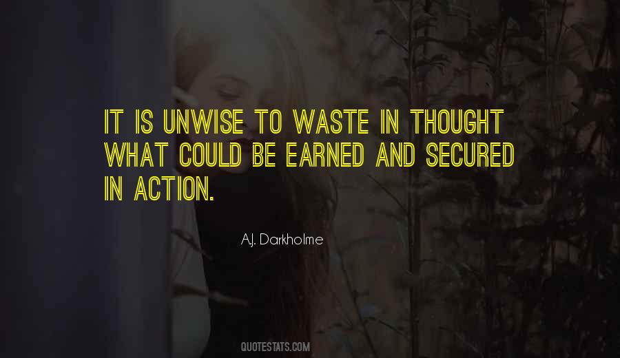 Time Waste Quotes #122031