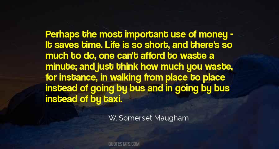 Time Waste Quotes #123697
