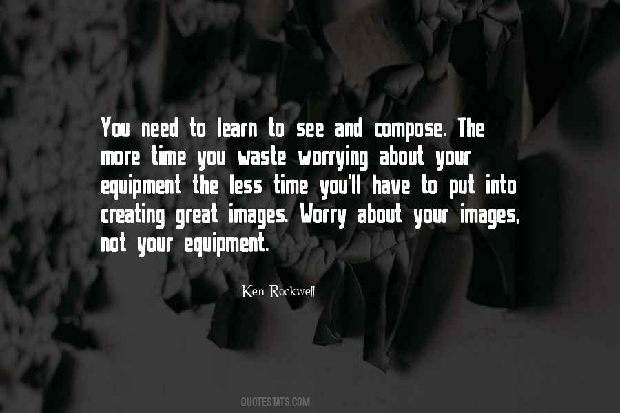 Time Waste Quotes #26714