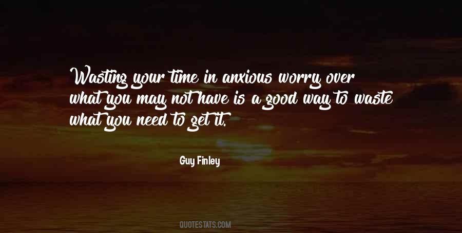 Time Waste Quotes #30182