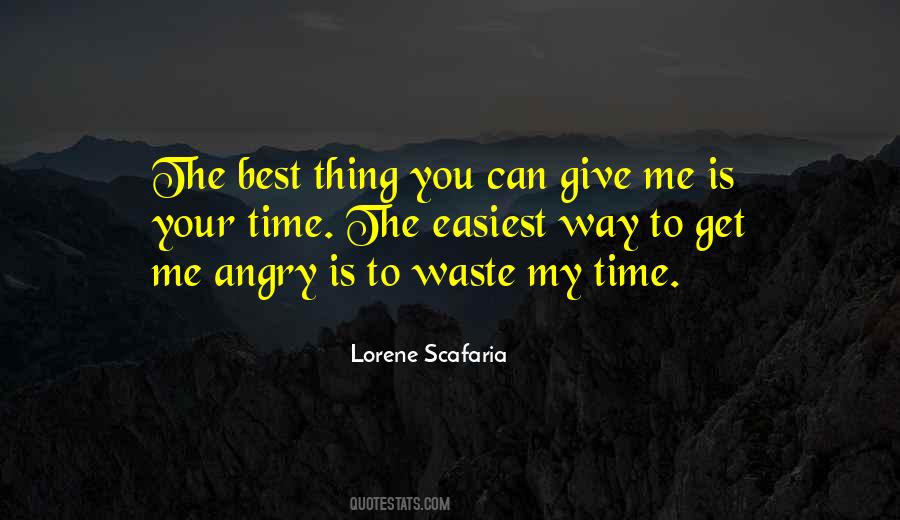 Time Waste Quotes #33111