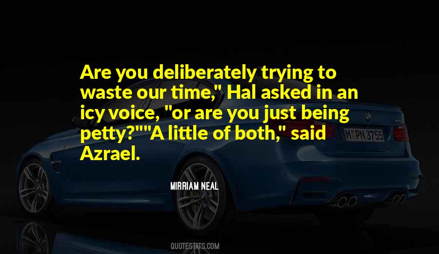 Time Waste Quotes #45133