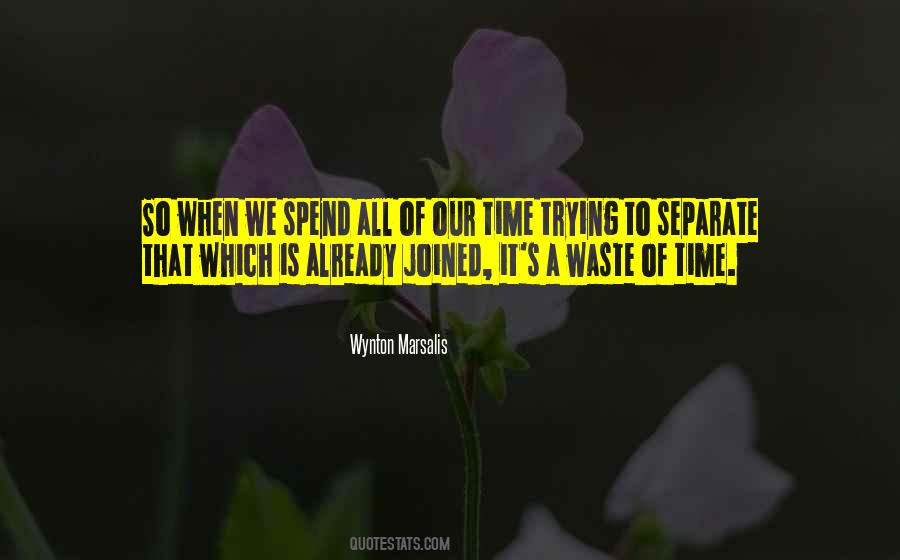 Time Waste Quotes #57841