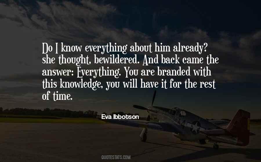 Time Will Answer Quotes #1105963