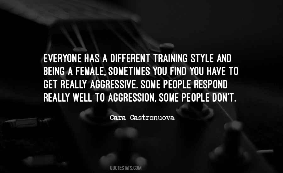 Quotes About Aggressive People #1284274