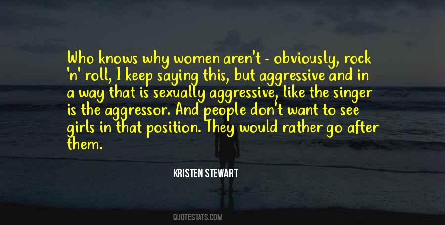 Quotes About Aggressive People #748719