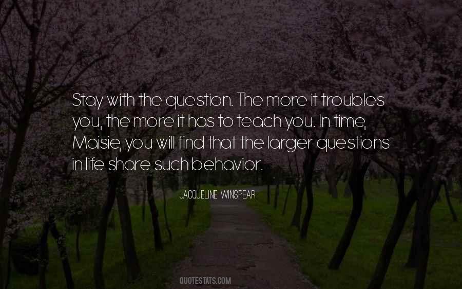 Time Will Teach Quotes #286788
