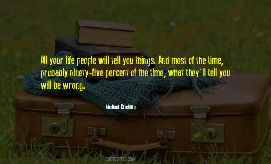 Time Will Tell Quotes #287646