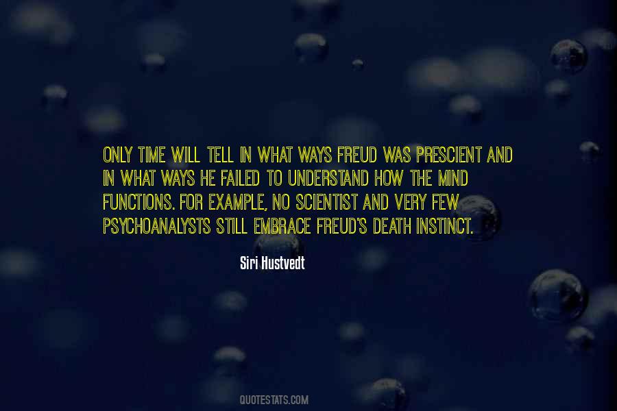 Time Will Tell Quotes #79608