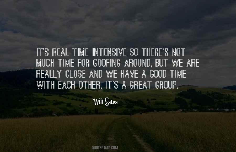 Time With Each Other Quotes #806959