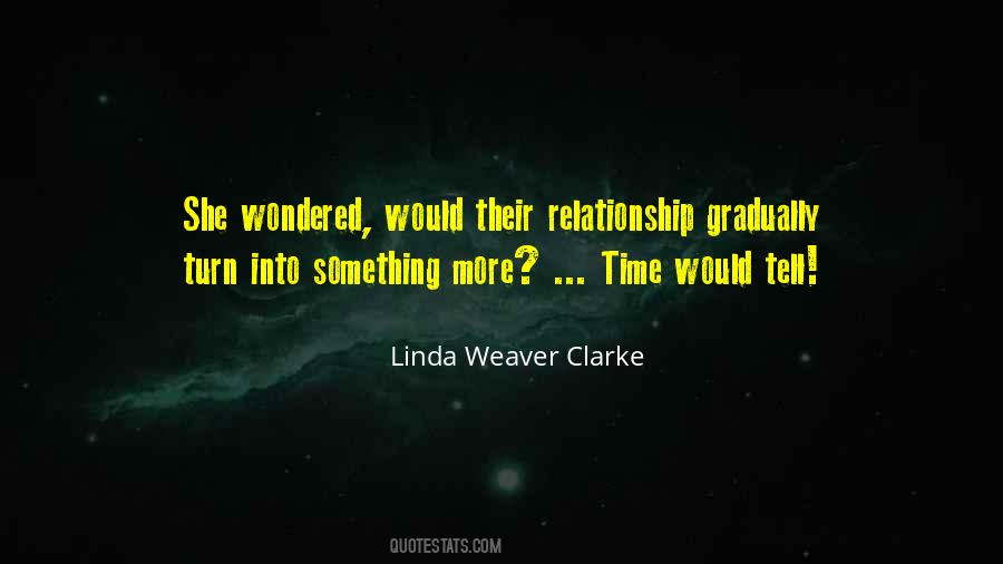 Time Would Tell Quotes #472146