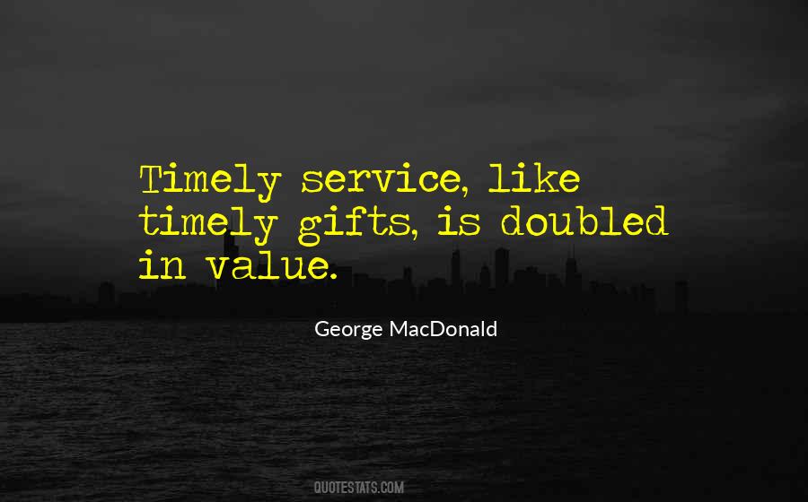 Timely Service Quotes #429417
