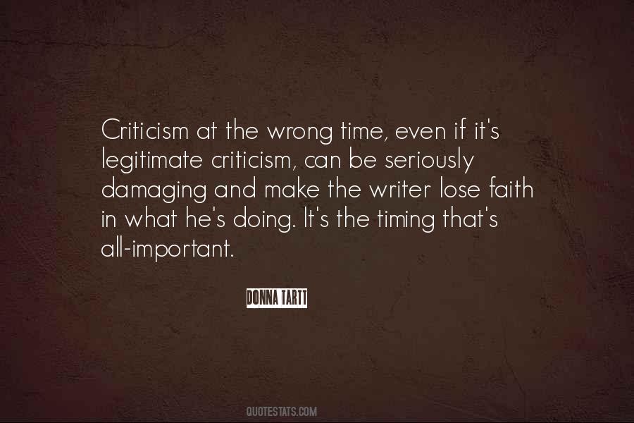 Timing Is Wrong Quotes #1443669