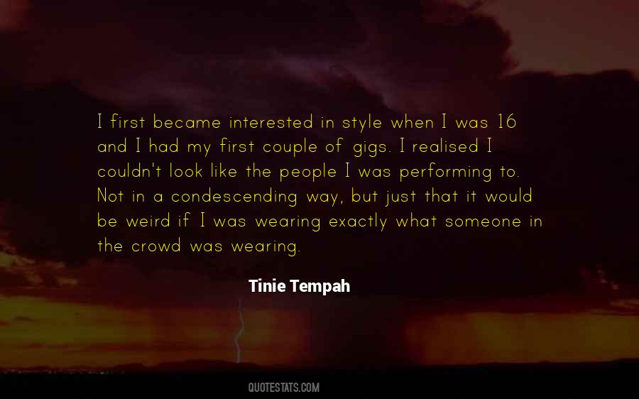 Tinie Quotes #1321687