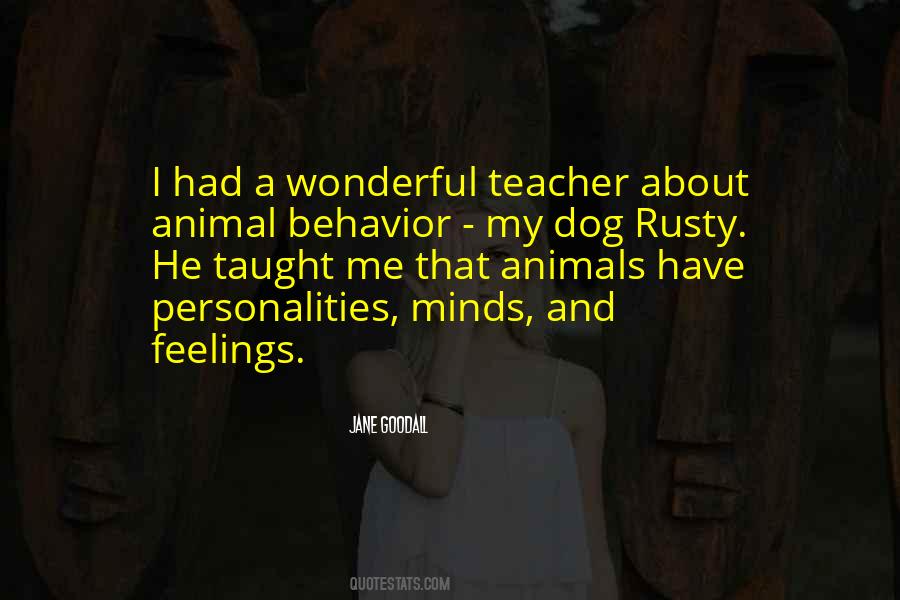 Quotes About Animals Having Feelings #1668616