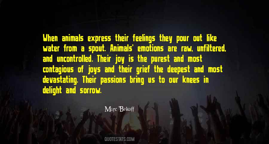 Quotes About Animals Having Feelings #1672620