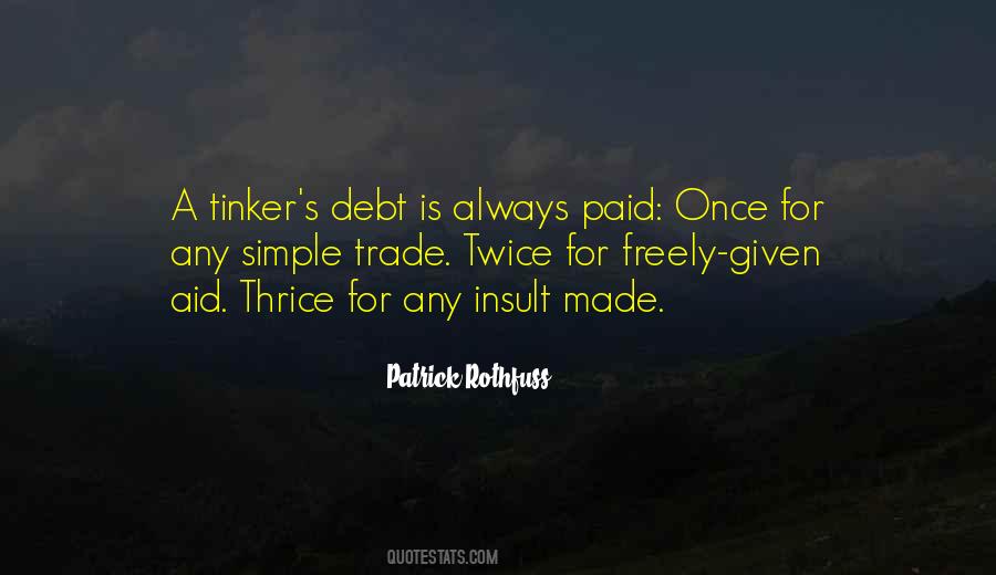 Tinker Quotes #289687