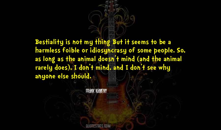 Quotes About Bestiality #130857