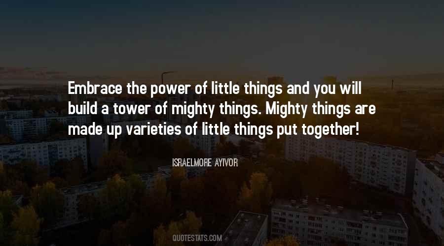 Tiny Little Things Quotes #1690363