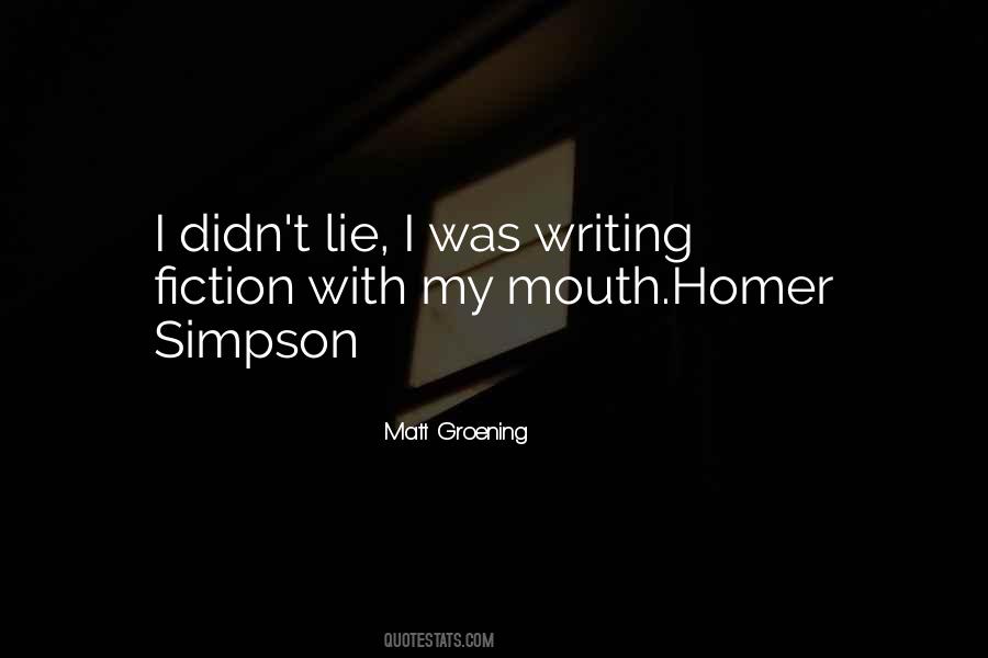 Quotes About Matt Groening #116088