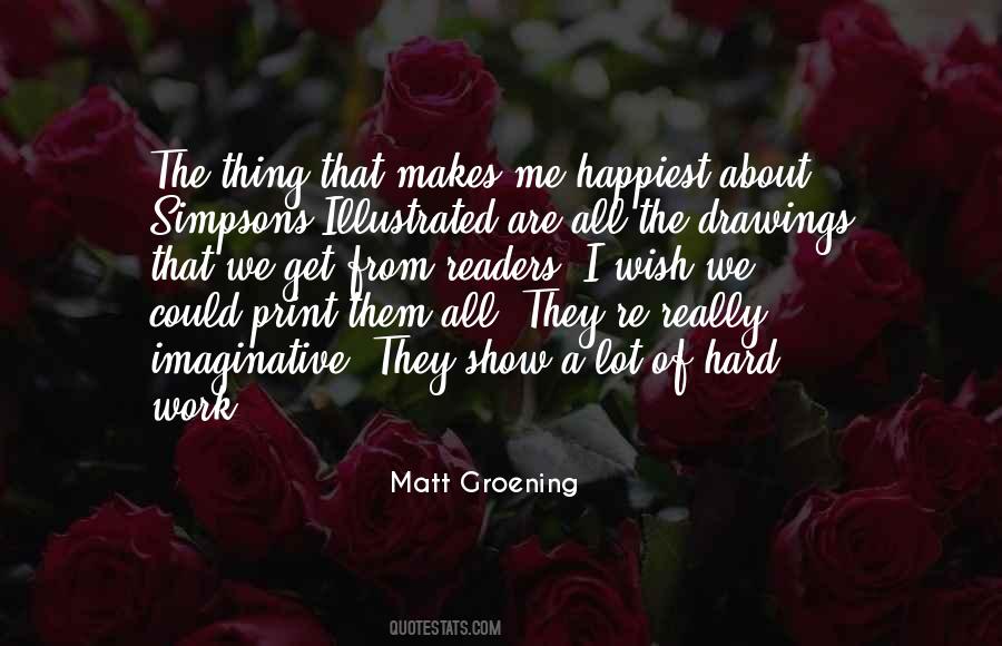 Quotes About Matt Groening #179602