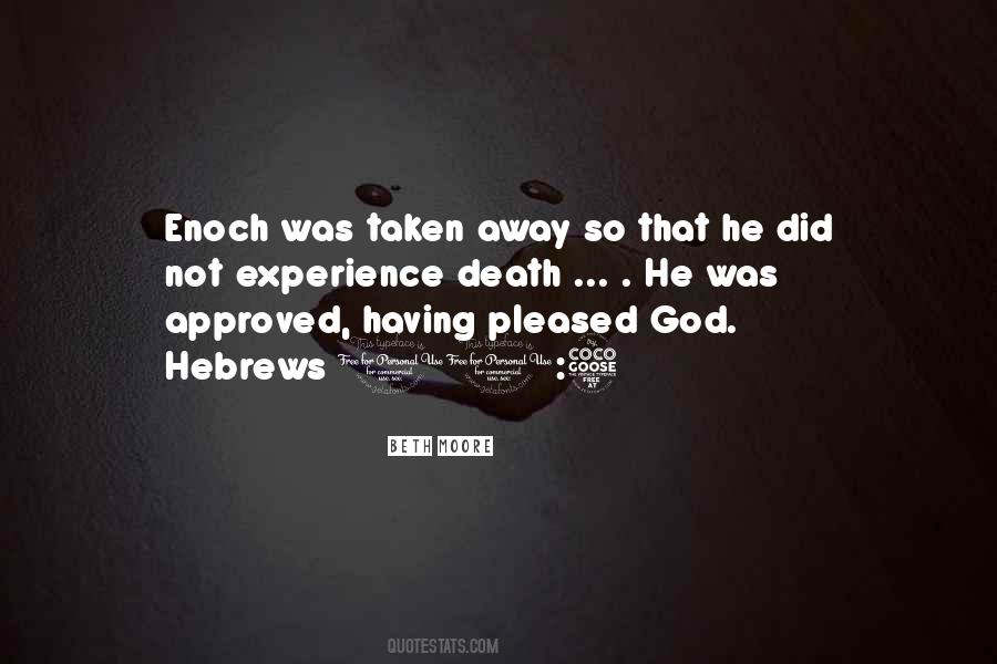 Quotes About Enoch #534283