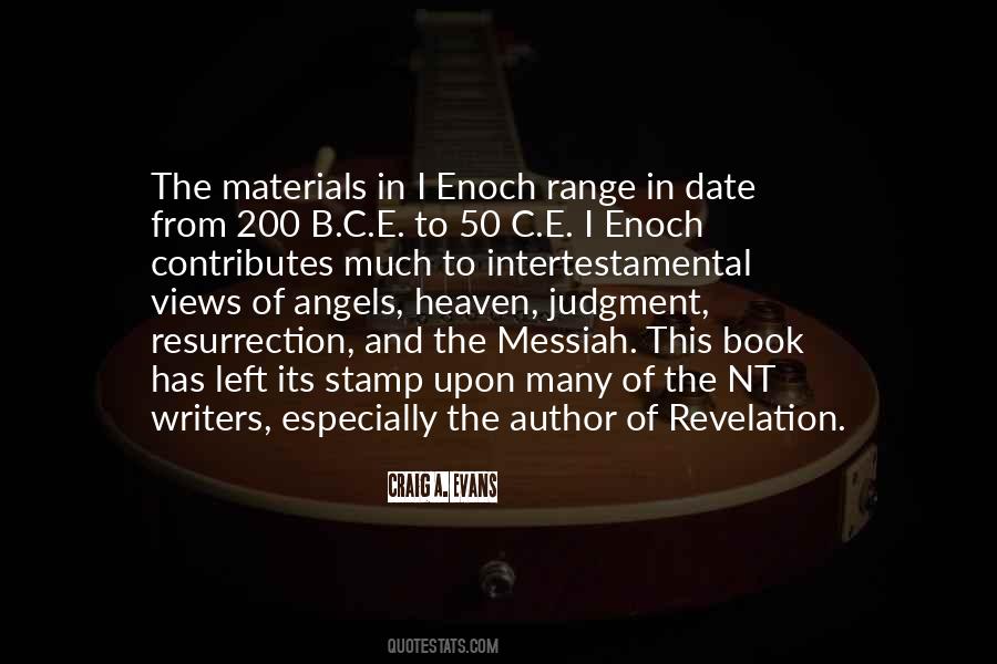Quotes About Enoch #957525