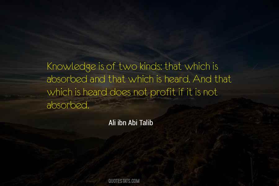 Quotes About Ali Ibn Abi Talib #155864