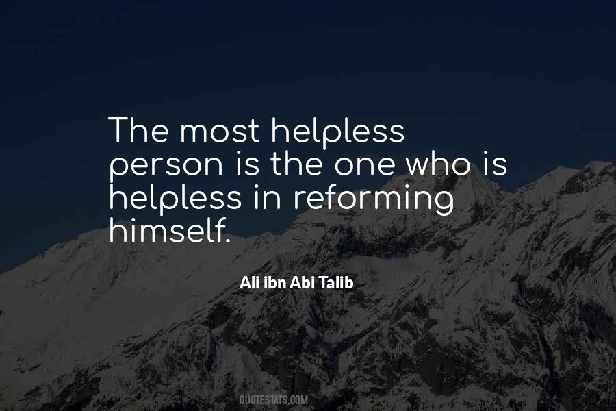 Quotes About Ali Ibn Abi Talib #322777